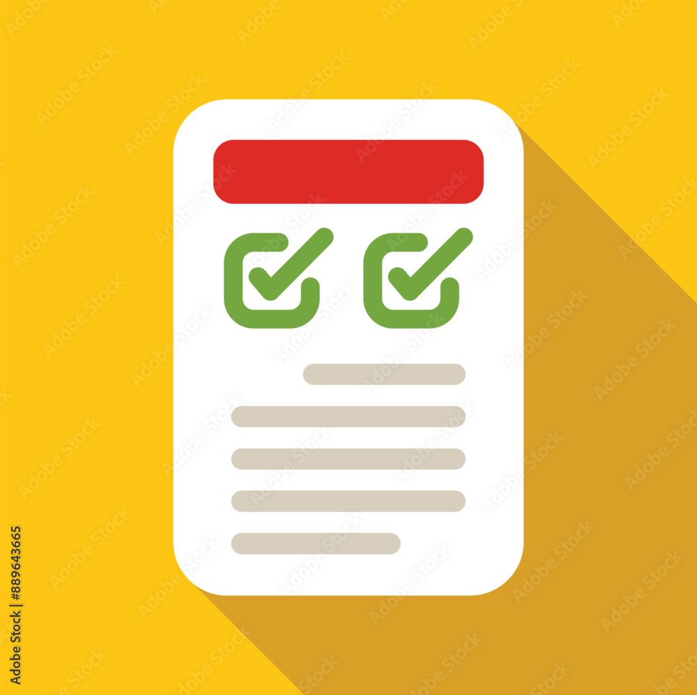 Poster online survey form is displaying with two check marks indicating completion