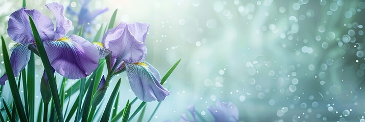 delicate irises © Brian