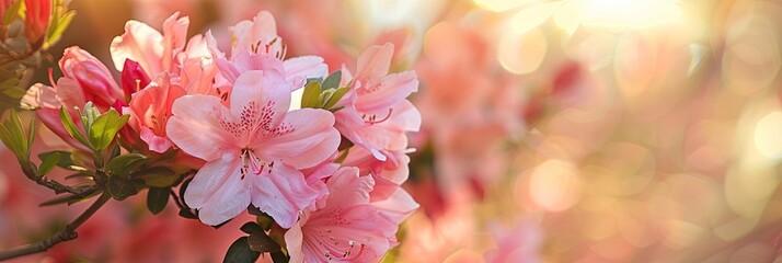 Fototapeta premium delicate azaleas