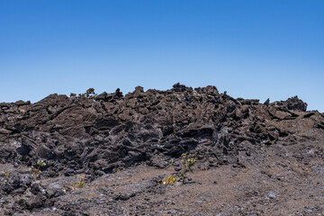 1969 Lava Flow from Fissure vent, Kīlauea volcano. Hawaii Volcanoes National Park