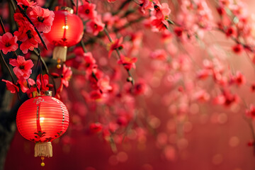 Obraz premium Chinese New Year celebration and backgrounds in China