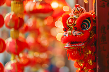 Chinese New Year celebration and backgrounds in China