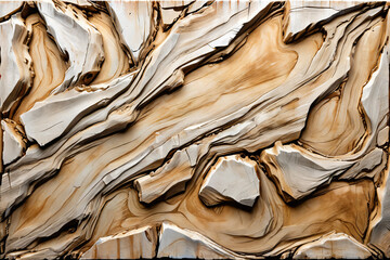 Intricate artistic wood grain texture with deep swirls and rich brown tones