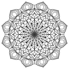 Mandala drawing 