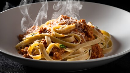 Tagliatelle al Ragu italian food