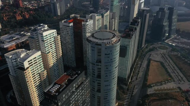 Edificios Santa Fe Ciudad de Mexico