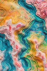 Close-up of paint colors