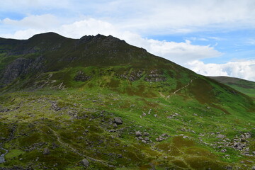 Coumshingaun Lough in Comeragh mountains, Kilclooney, Co. Waterford, Ireland