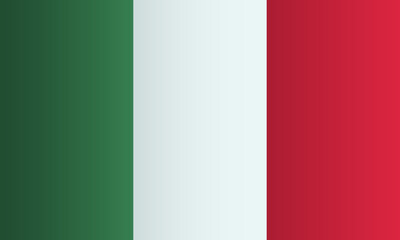 National Italy flag. Vector illustration