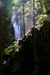 Small waterfall in France