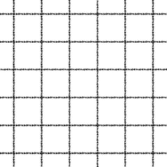 Vector hand drawn cute checkered pattern. cottagecore Doodle Plaid geometrical semitransparent simple texture. Crossing lines. Abstract cute delicate pattern