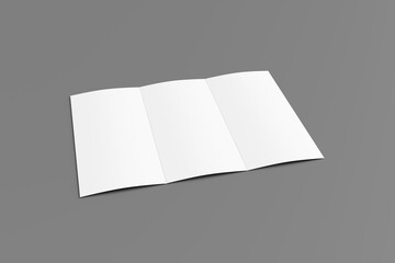 Brochure A4 Tri-fold Blank