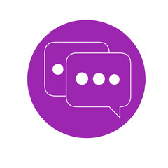 chat bubble typing podcast doodles