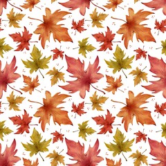 Autumn pattern, Autumn illustration, Fall pattern, Fall illustrations, Autumn leaves pattern, Fall leaves pattern