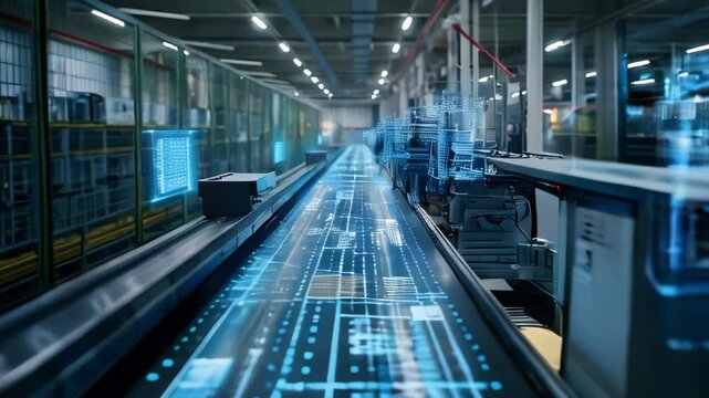 AI-powered manufacturing system, monitoring processes, digital conceptual