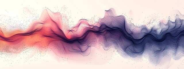  Line wave music sound one noise audio frequency icon signal podcast radio soundwave waveform volume art hand. Acoustic line music logo recording voice wave doodle sketch abstract. Vector illustration