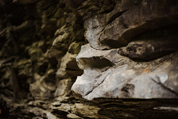 abstract rock pattern from mountain geology structure