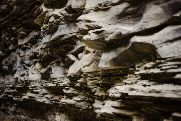 abstract rock pattern from mountain geology structure