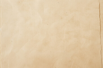 Obraz premium Blank Beige Paper Texture with Aged Edges