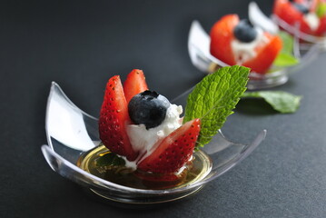 strawberries and cream