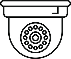 Cctv dome security camera is keeping watch, ensuring safety and security