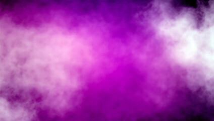 Abstract background white smoke on purple