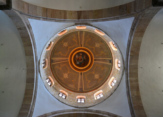 Naklejka premium The Church of St. Nicholas in Giresun, Turkey, was built in the 19th century.