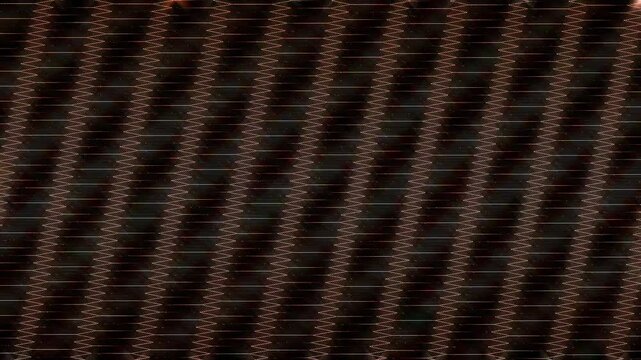 beautiful video colorful abstract bright light energy 4K of smooth lines waves glittering light effect on black background