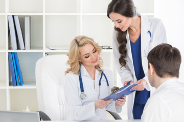 Fototapeta premium doctors in hospital