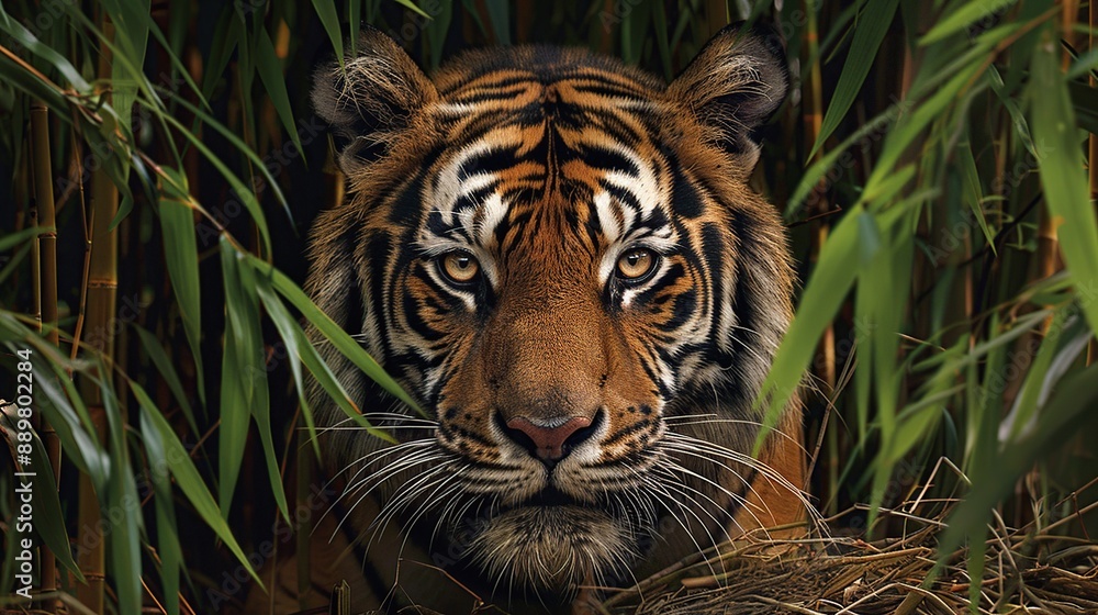 Canvas Prints Tiger in the Jungle