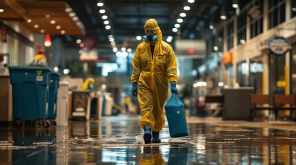 Every service worker following new cleaning protocols