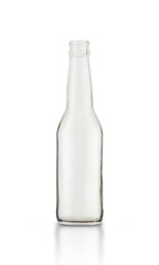 glass empty drink bottle