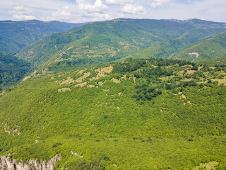 Obraz premium Iskar river Gorge near Lakatnik Rocks, Balkan Mountains, Bulgaria
