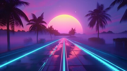 Retro Old School Synthwave Intro