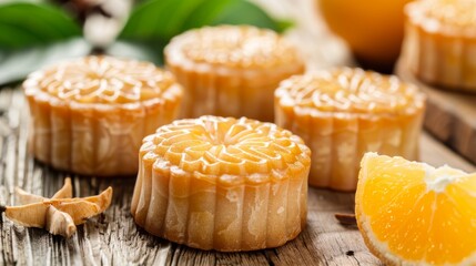 Mid autumn festival holiday background