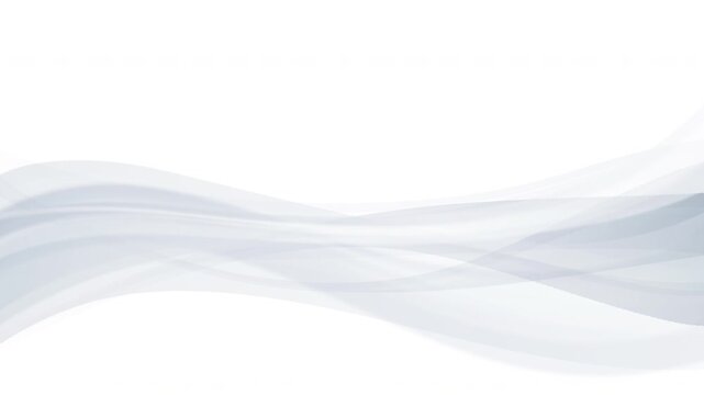 White wave lines.Abstract draped background.Loop video. (117)