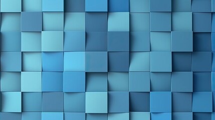 Gradient blue background featuring light-dark squares, perfect for design and postcards