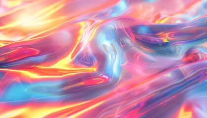 Naklejka premium Abstract holographic background with grainy texture.