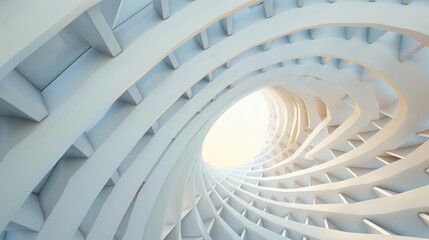 Naklejka premium Insulation in an ultramodern, supernatural scene, with copy space, envelopes structures in advanced materials, ensuring maximum energy efficiency and thermal comfort