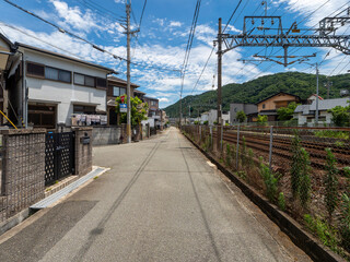住宅が密集する街の風景