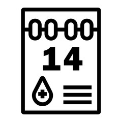 calendar Line Icon