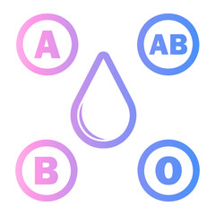 blood Line Gradient Icon