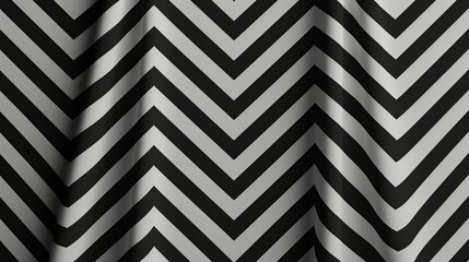 Herringbone zigzag in grayscale, ideal for sophisticated and timeless patterns in fashion and accessories. Illustrater Image, Shiny, bright, beautiful , Minimalism,