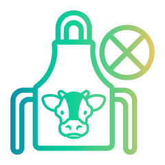 Obraz premium apron Line Gradient Icon