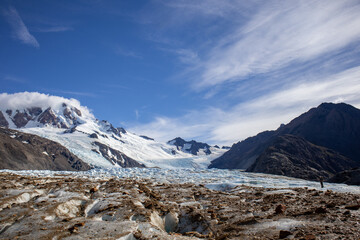 Fototapeta premium snow covered mountains
