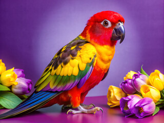 blue and yellow macaw, beak, nature, colorful, red, tropical, green, feather, wildlife, pet, isolated, birds, lorikeet, macaw, yellow