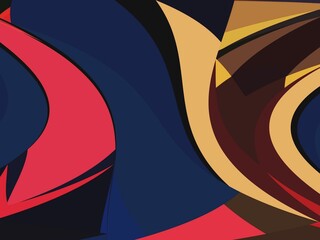 Colorful abstract background with red, blue, and yellow hues