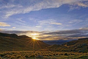 landscape in the mountains