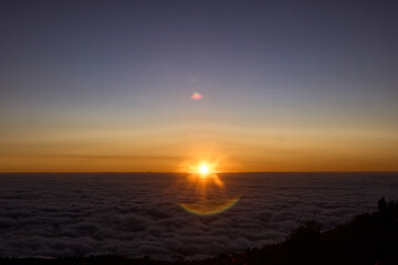 sunrise in  tres cruces