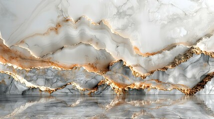 Closeup of abstract marble pattern